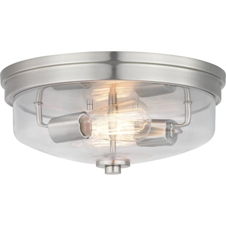 Blakely Collection Two-Light 13-5/8 Flush Mount